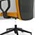 Elegant Milani Chair: Comfort & Style 3D model small image 3