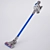 Powerful Cordless Vacuum Cleaner: Dyson DC45 3D model small image 1