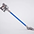 Powerful Cordless Vacuum Cleaner: Dyson DC45 3D model small image 2