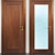 Elegant Barausse Doors Collection 3D model small image 2