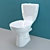 Mito Toilet: The Ultimate Bathroom Upgrade 3D model small image 1