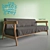 Cozy Comfort: Gervasoni Sofa SWEET 310 3D model small image 2