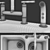 Kohler Purist Executive Chef: Stylish Faucet & Sink 3D model small image 3