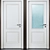 Premium Barausse Doors - Corona and Vray Materials 3D model small image 2