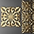 Elegant Carved Rosette Pattern 3D model small image 1