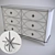 Elegant Bernhardt Marquesa Dresser 3D model small image 2