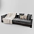 Title: Luxury Minotti Klimt Sofa 3D model small image 1