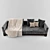 Title: Luxury Minotti Klimt Sofa 3D model small image 2