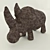 Stylish Leather Rhino 3D model small image 2