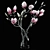 Elegant Magnolia Bouquet - Lifelike Floral Arrangement 3D model small image 1