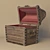 Vintage Dusty Chest 3D model small image 2