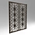 Sleek Window Grilles 3D model small image 1