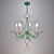 Blue Wave 54-Light Chandelier 3D model small image 2