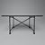 Industrial Dining Table: Edison 3D model small image 2