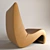 Amoebe Lounge Chair 3D model small image 1
