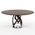 Elegant Porada Ifinity Tondo Table 3D model small image 1