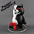 Ultimate Despair: Monokuma 3D model small image 1