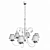 Baga 1039: Adjustable Turbosmooth Chandelier 3D model small image 2