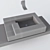 Modern Compact RALAV-95 Sink 3D model small image 2