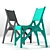Turkish Naifdesign Mono Chair 3D model small image 1
