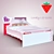 Elegant Cilek Lovely LY-1102 Bed 3D model small image 1