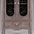 Vintage bookcase for Provence-style interior 3D model small image 2