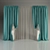 Dual-Sided Curtains with Tulle 3D model small image 1