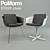 Poliform STRIP Chair: Elegant and Realistic 3D Model 3D model small image 1