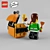 Simpsons LEGO Set: Homer & Ned 3D model small image 2