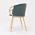 Zant Chair  Elegant and Versatile 3D model small image 1