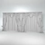 Classic Curtains with Lambrequins 3D model small image 3