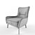 Elegant Vivienne Chair by Ulivi 3D model small image 3