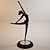 Elegant Ballerina Sculpture 3D model small image 1