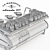 Italian Craftsmanship and Precision: LaMarzocco Strada Eclipse 3D model small image 3