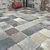 Rustic "Travertino" Floor Tile 3D model small image 1
