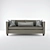 Contemporary Sofa 3D model small image 2