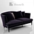 Luxury Busnelli Tresor Sofa 3D model small image 1