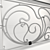 Elegant Iron Railings 3D model small image 3