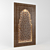 Authentic Arabic Wood Decor 3D model small image 1