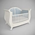 Oliver Sleigh Cot: Stylish and Versatile 3D model small image 1