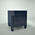 Modern Bedside Cabinet Komodik 3D model small image 1