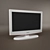 Title (English): Samsung White TV 3D model small image 1