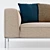 B&B Italia Frank Collection Corner Sofa 3D model small image 2