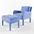 3DMax2014 Vray3.2 Armchair 3D model small image 1