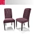 Eaton-C Upholstered Chair: Elegant Design 3D model small image 1
