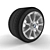 Wheel and Tire Combo 3D model small image 1