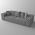 Springfield Sofa: Comfort Redefined 3D model small image 2