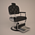 Boheme Barber Chair - Marlon 3D model small image 1