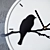 DidiArt Acrylic Wall Clock: "Bird On Branch 3D model small image 3
