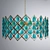 Elegant Crystal Chandelier 3D model small image 3